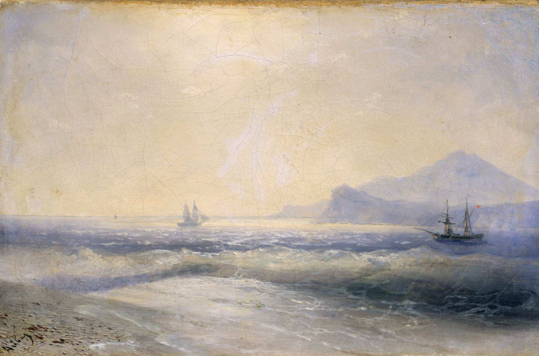 Айвазовский. Морской вид. 1892