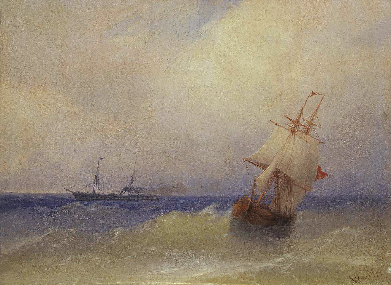Айвазовский. Море. 1867