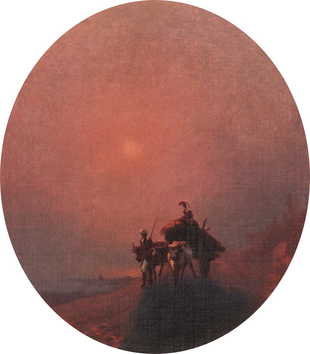 Айвазовский. В тумане. 1879