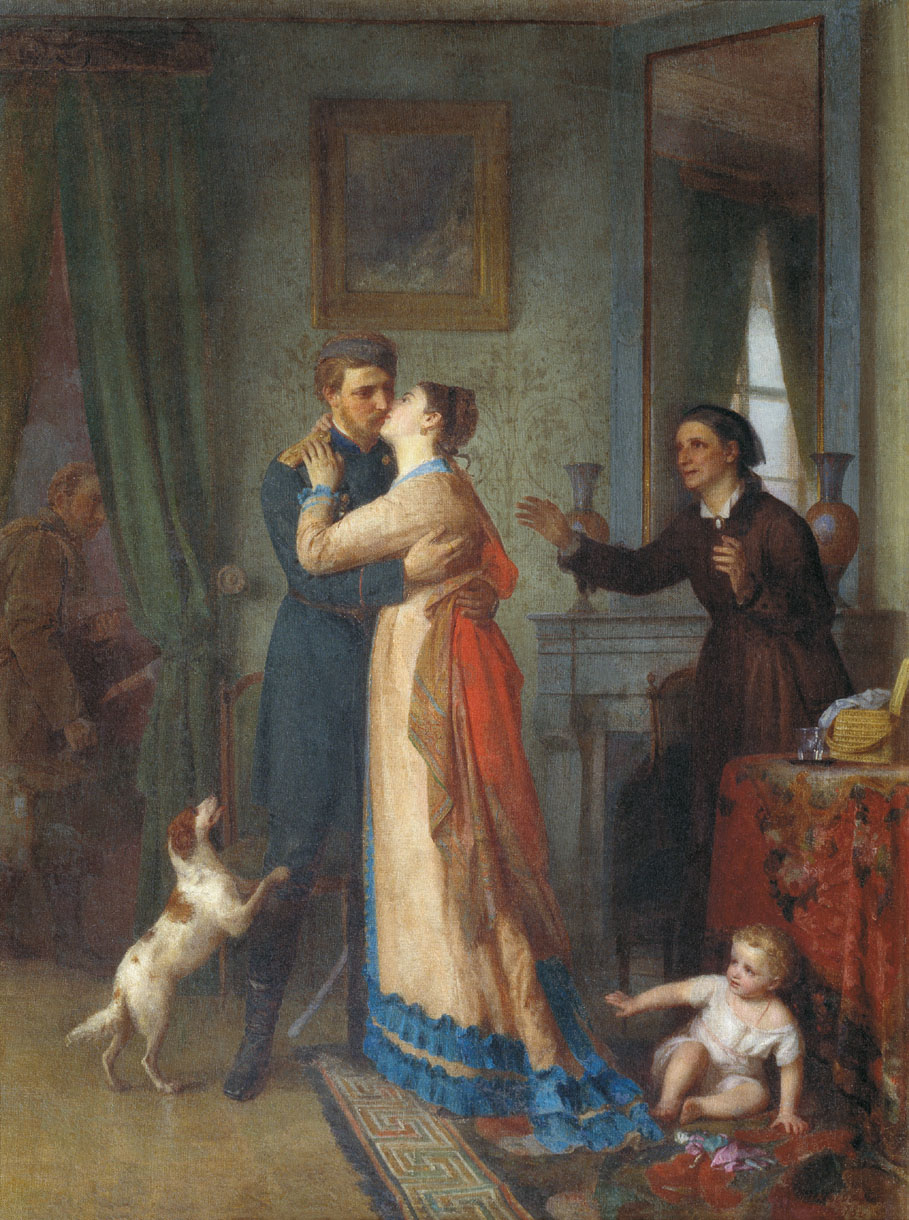 Карнеев. Возвращение с войны. 1878