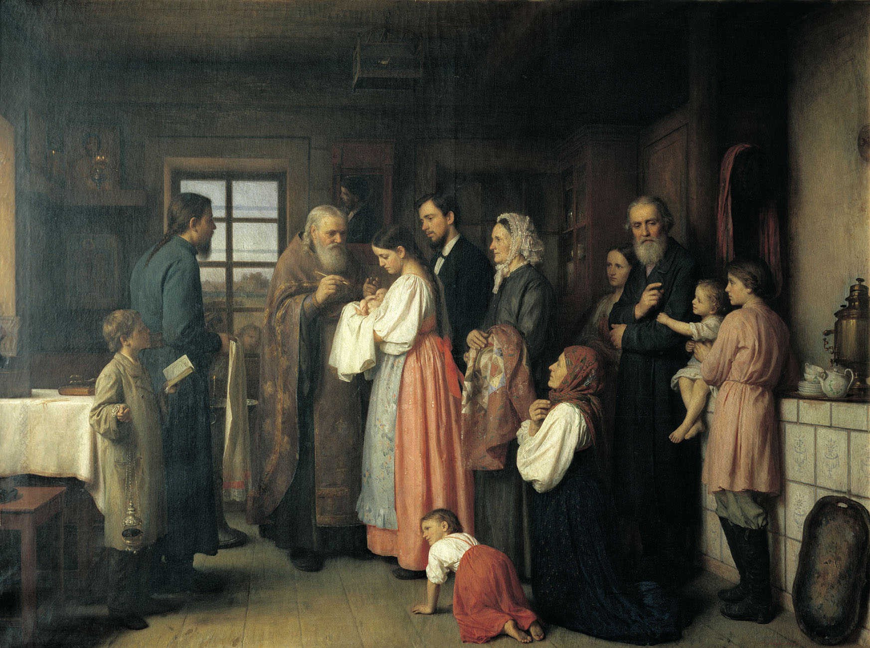 Карнеев. Крестины