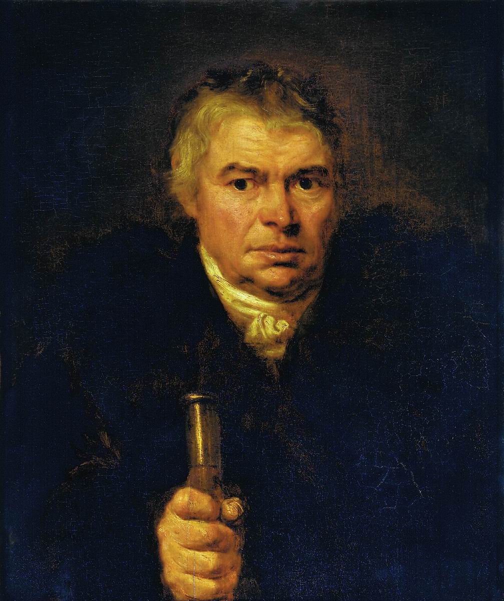 Кипренский. Портрет отца художника Адама Карловича Швальбе. 1804