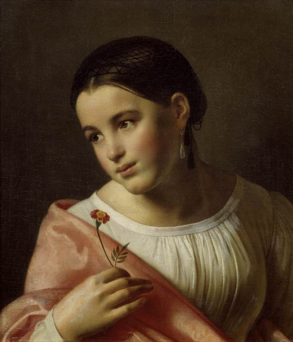 Кипренский. Бедная Лиза. 1827