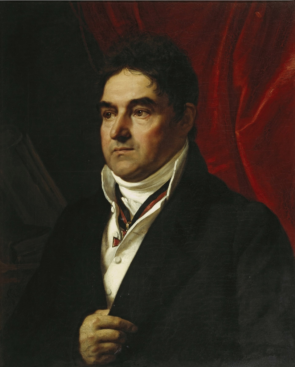 Кипренский. Портрет сенатора В.С.Хвостова. 1814