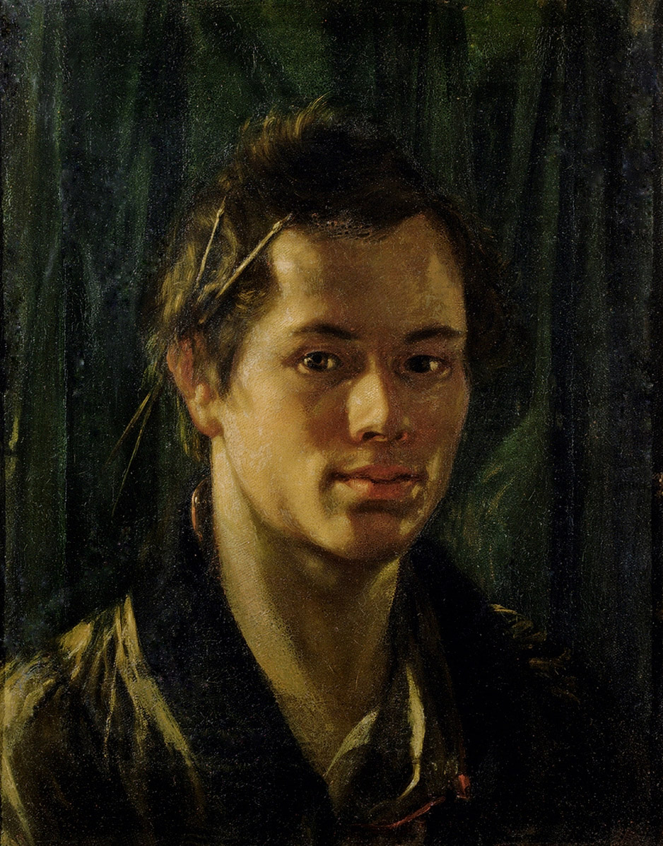 Кипренский. Автопортрет. Около 1809