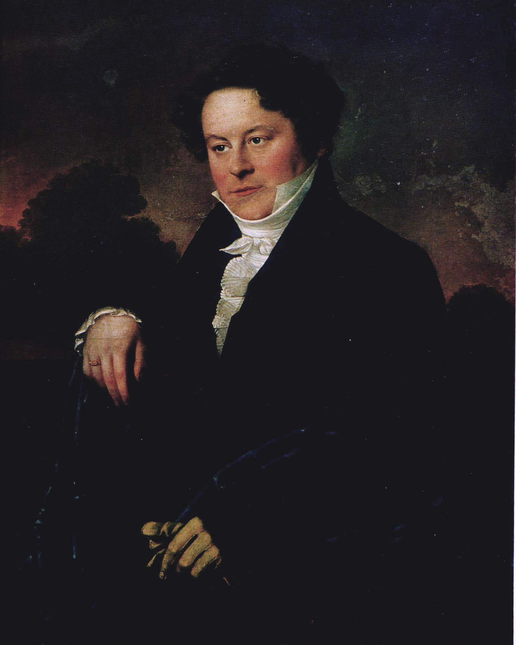 Кипренский. Мужской портрет. 1826