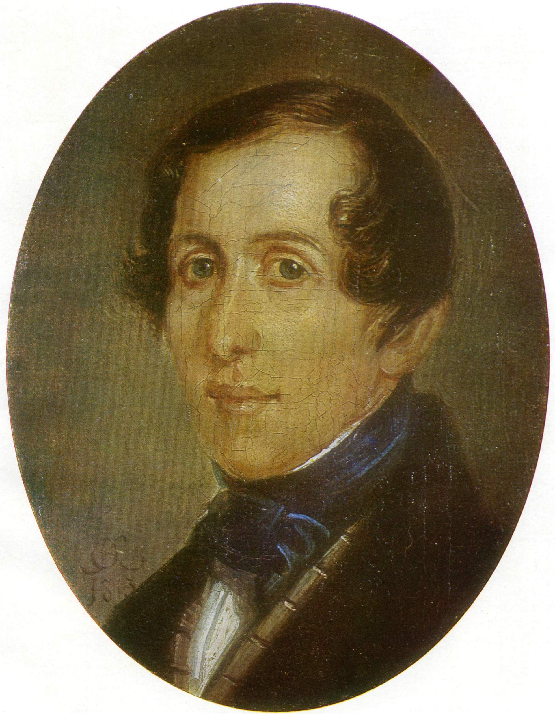 Кипренский. Портрет неизвестного  . 1813