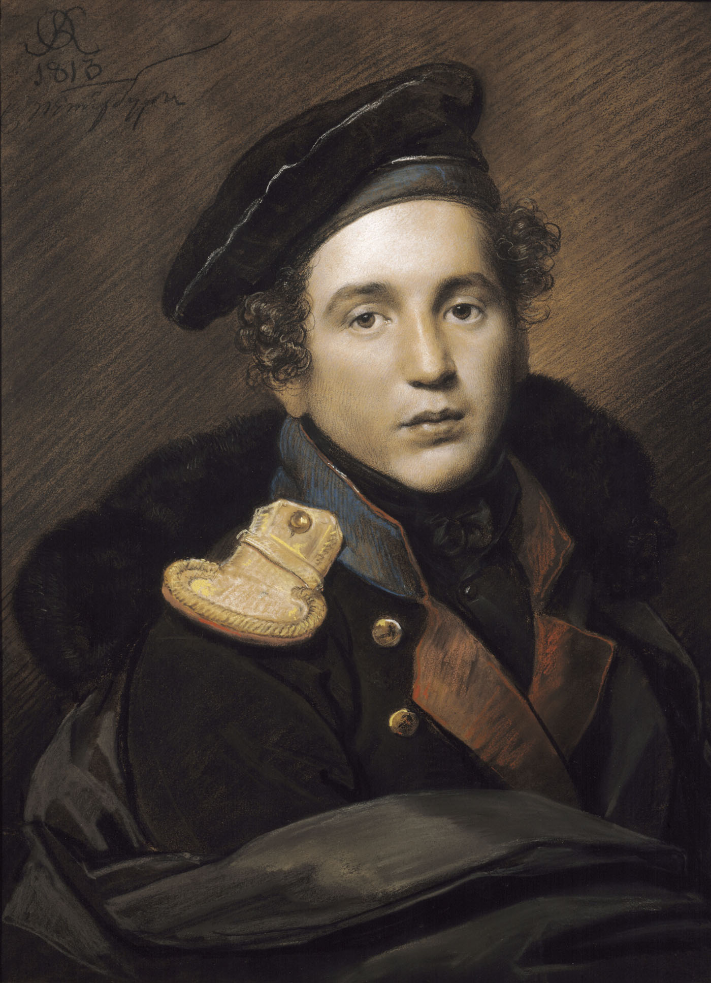 Кипренский. Портрет Петра Алексеевича Оленина. 1813