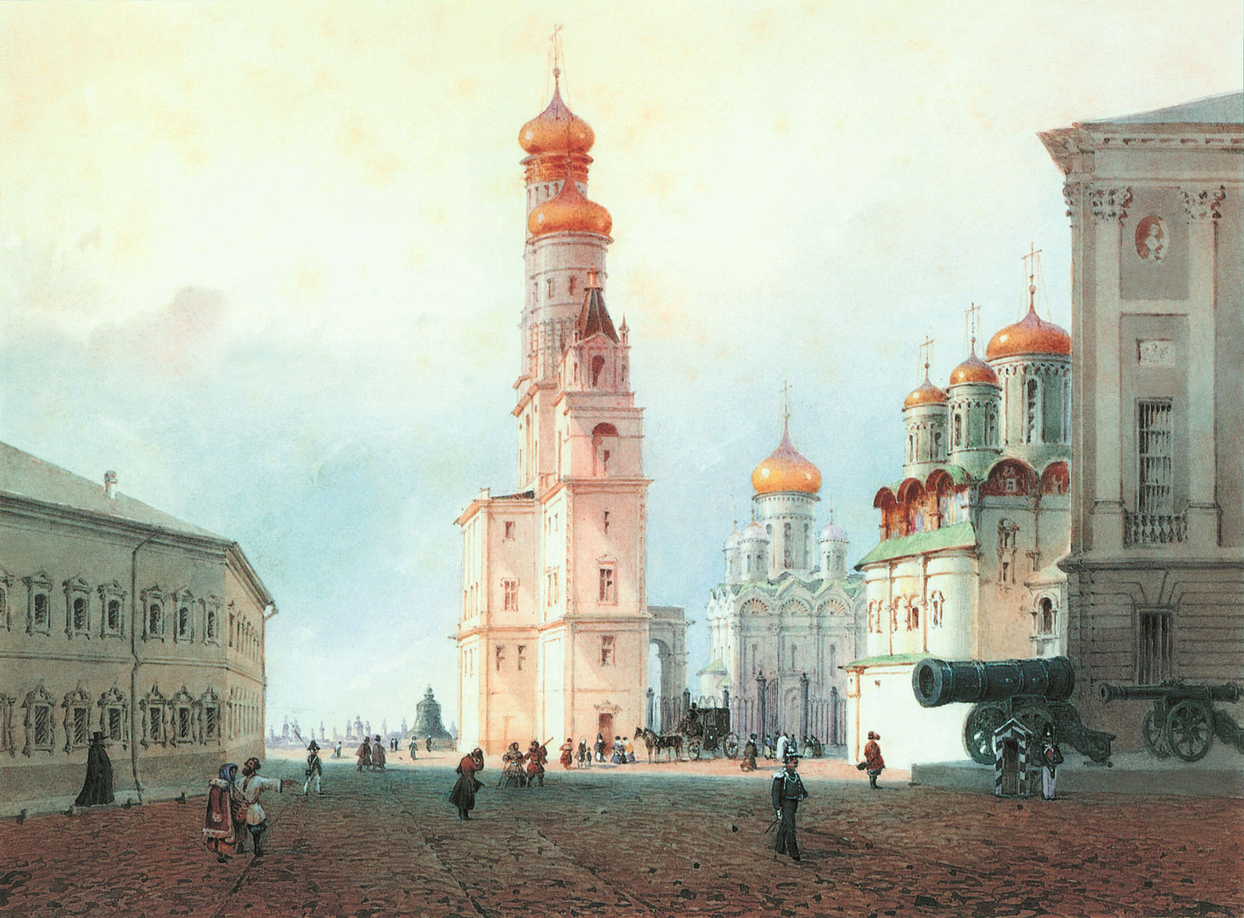 Вейс. Колокольня Иван Великий. 1852
