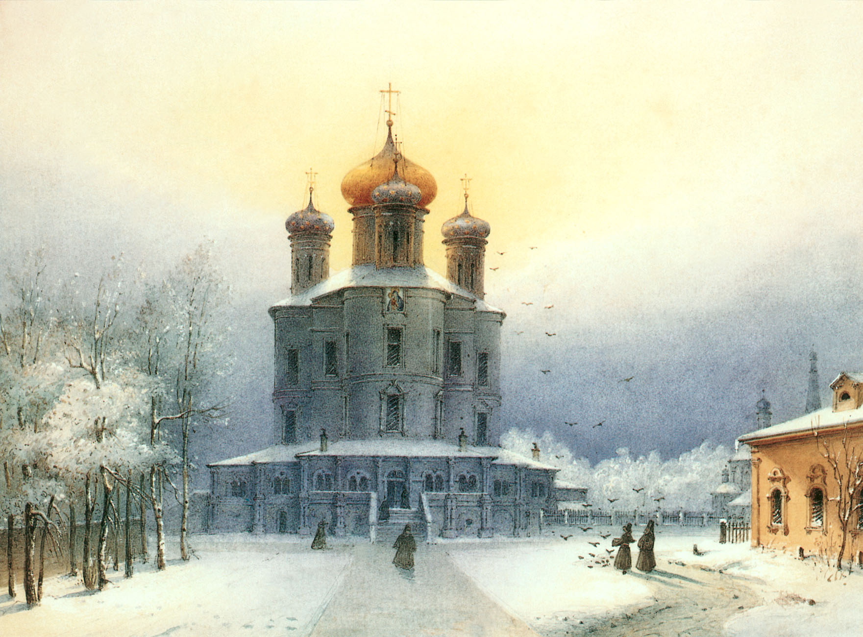 Вейс. Донской монастырь. 1852