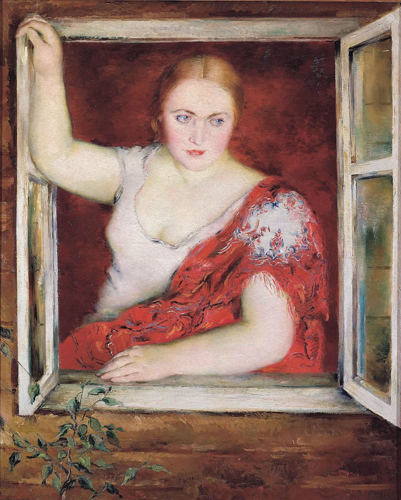 Вильямс. Женщина у окна. Первая половина 1930-х