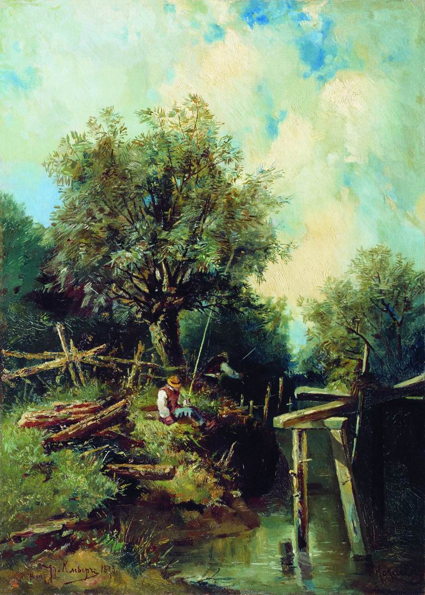 Клевер. Рыбак. 1878