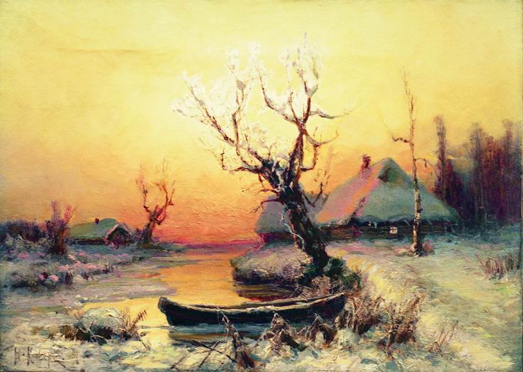 Клевер. Окраина города. 1884