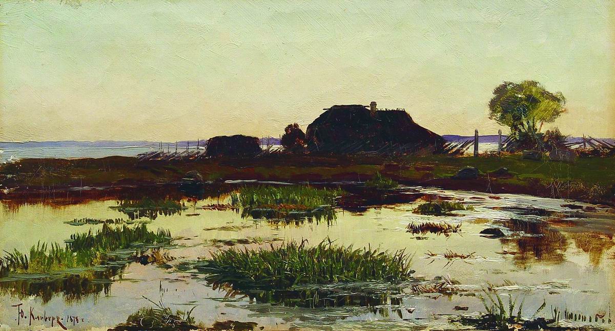Клевер. Лахта. Рыбацкий хутор. 1878