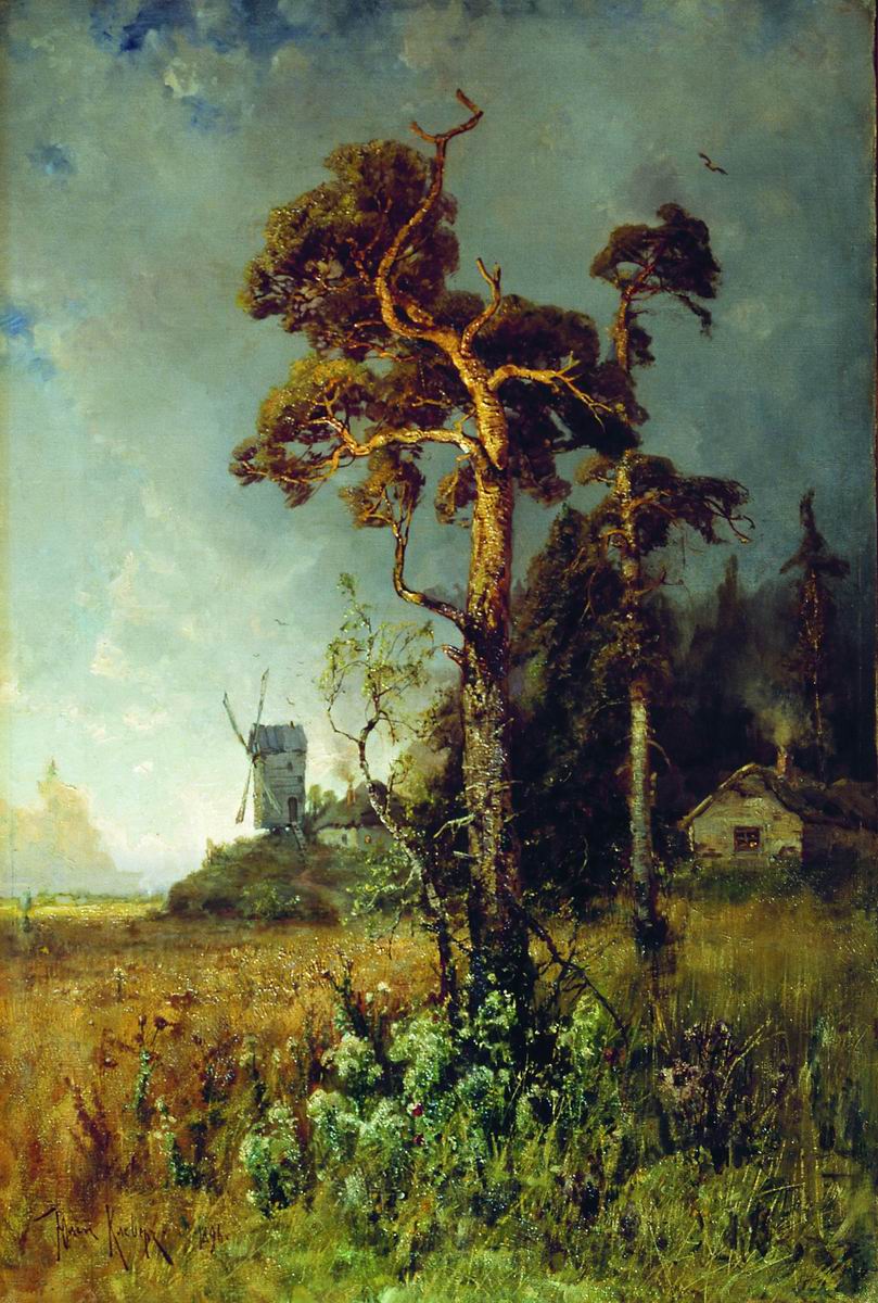 Клевер. Сосны. 1896