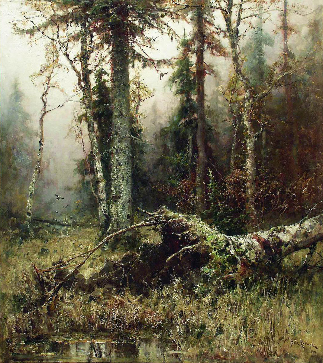 Клевер. Лес. 1911