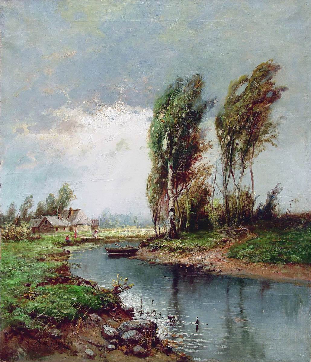 Клевер. Будет дождь. 1916