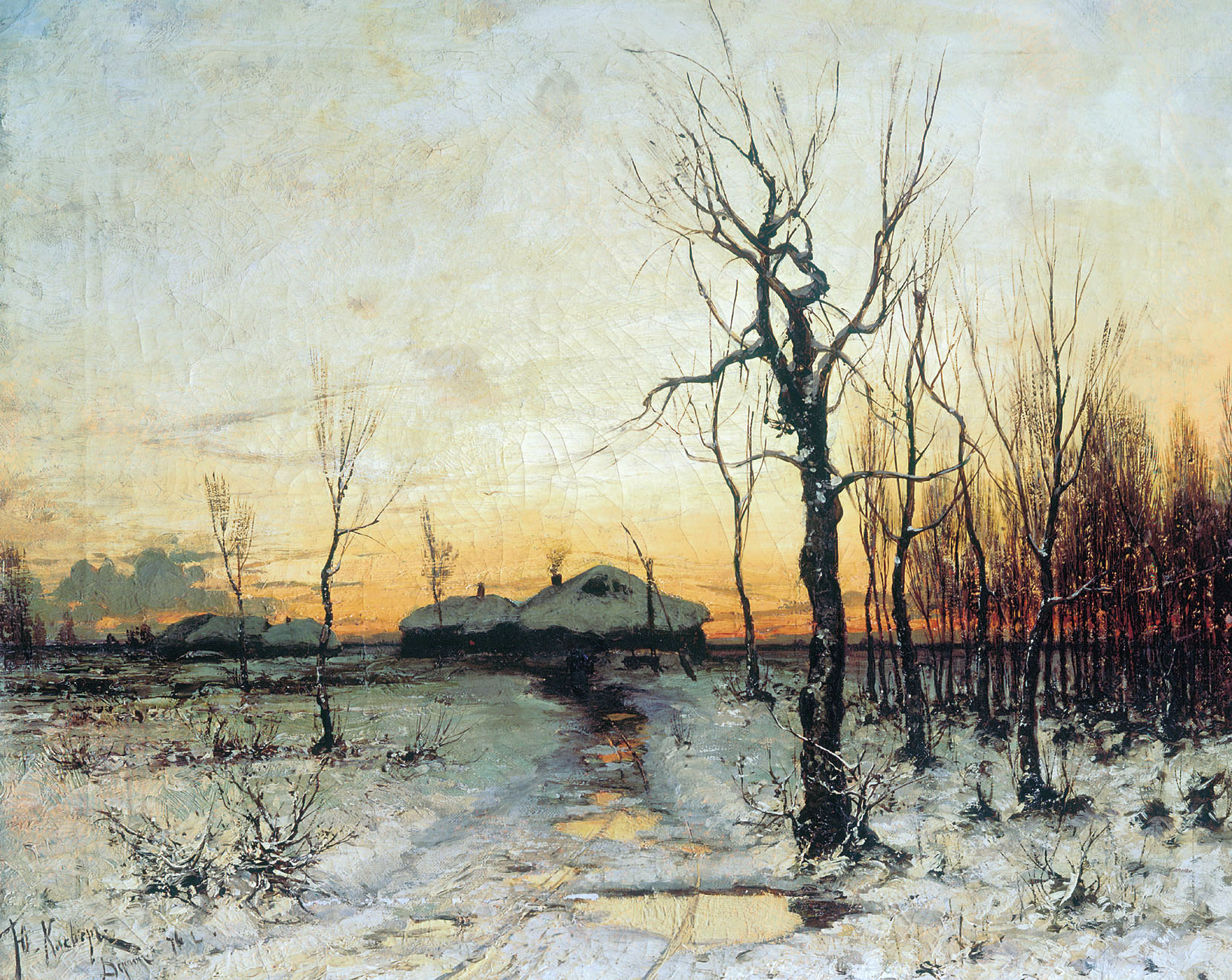 Клевер. Зима. 1876
