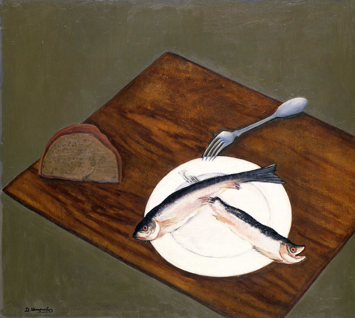 Штеренберг. Селедки. 1917