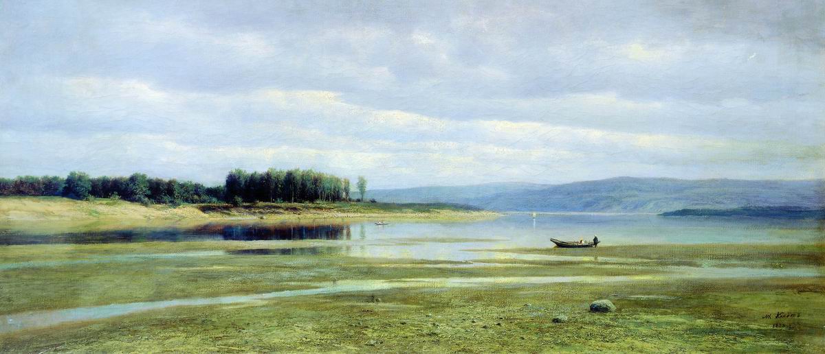 Клодт М.К.. Волга у Жигулей. 1879