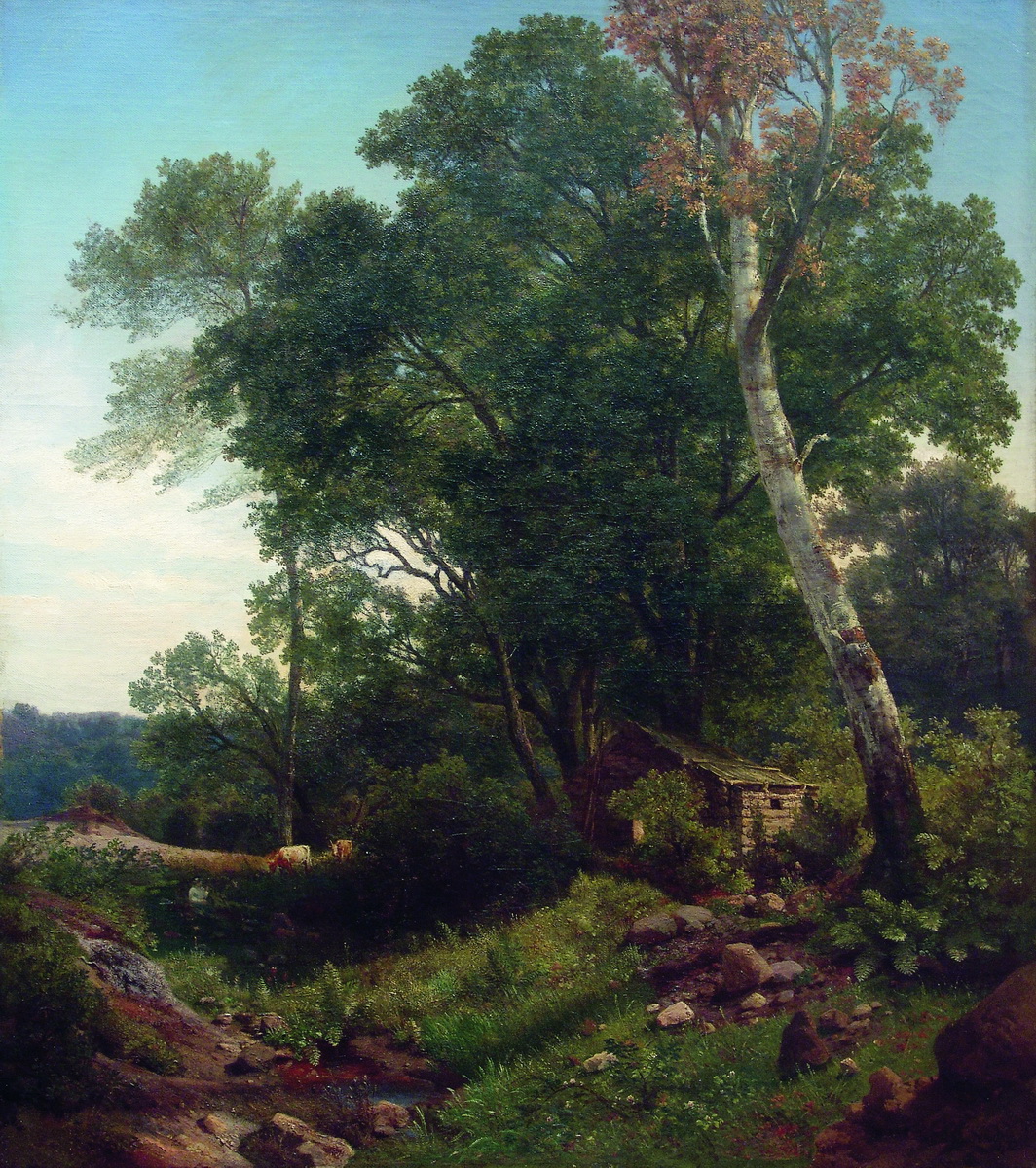 Клодт М.К.. Опушка леса. 1870-е