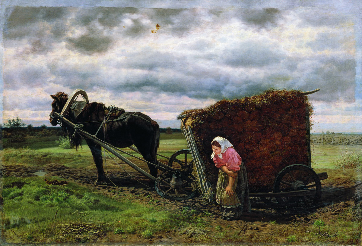 Клодт М.К.. Крестьянка. 1871