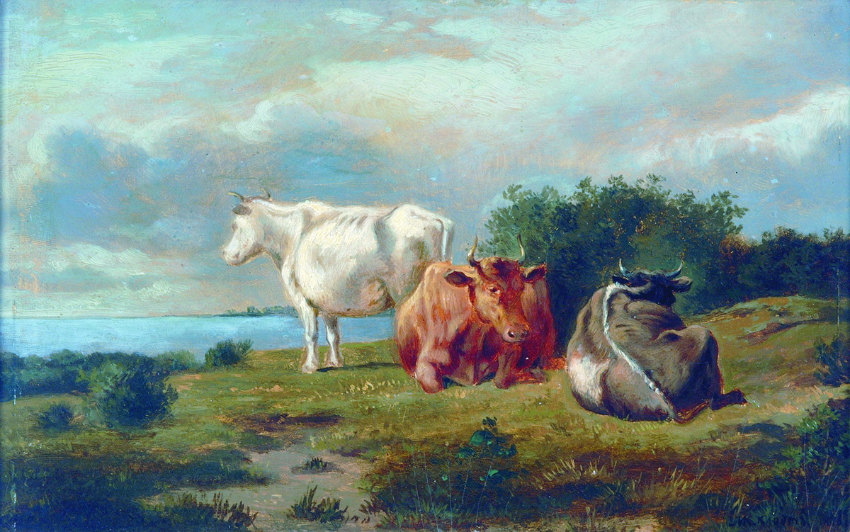 Клодт М.К.. Три коровы