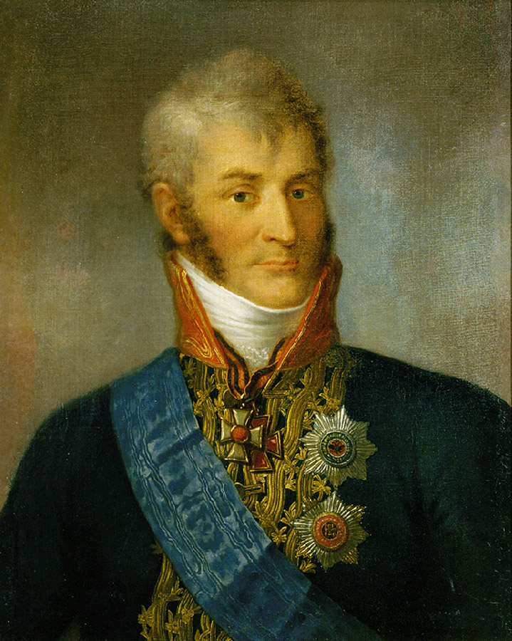 Неизвестный художник первой пол. XIX в.. Портрет графа Н.А.Зубова. 1803