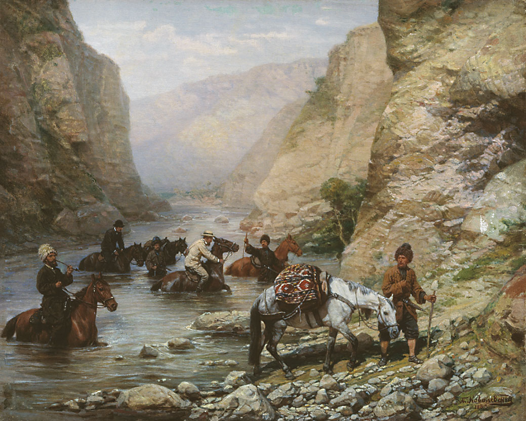 Ковалевский. Переправа. 1889