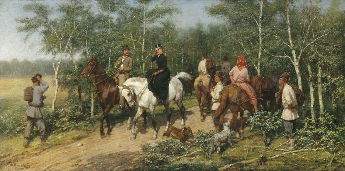 Ковалевский. Перед грозой. 1887