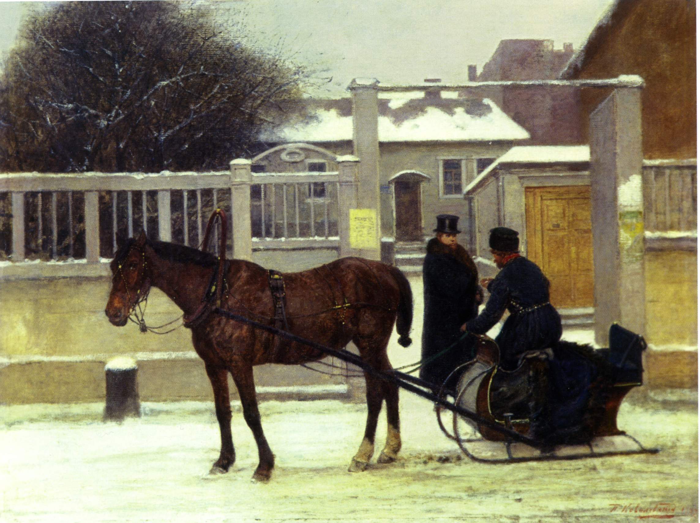 Ковалевский. Извозчик . 1902