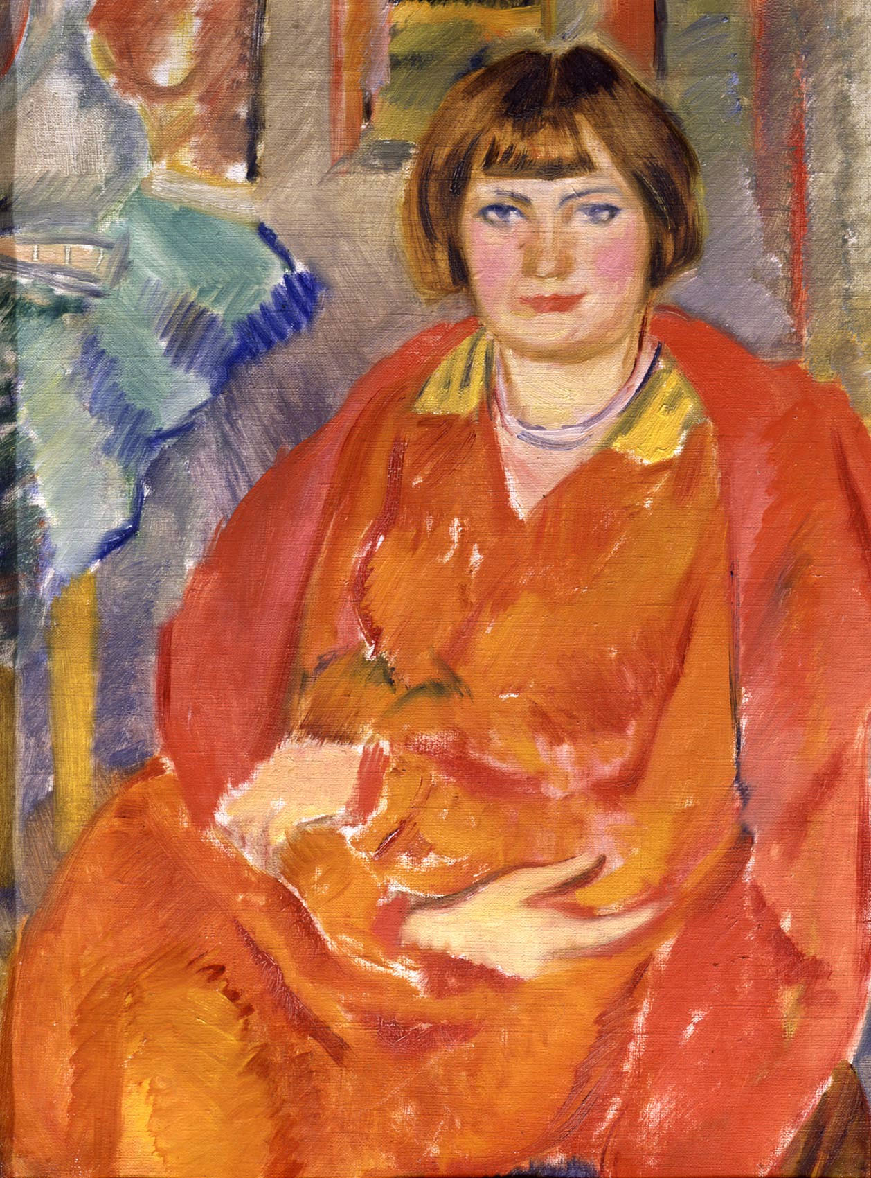 Тырса. Женский портрет (Портрет Е.Я.Р.). 1935