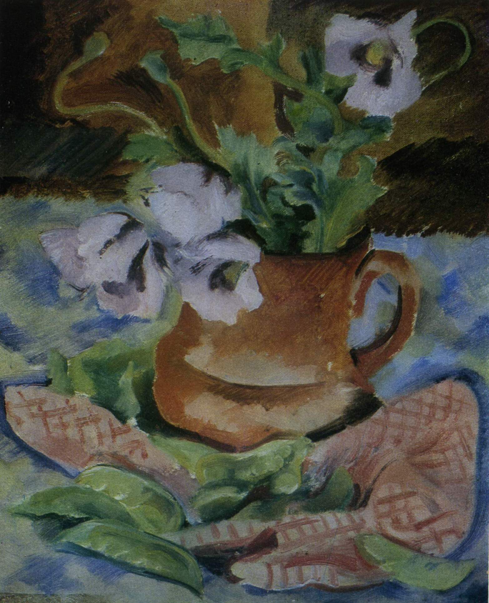 Тырса. Натюрморт. Маки. 1932