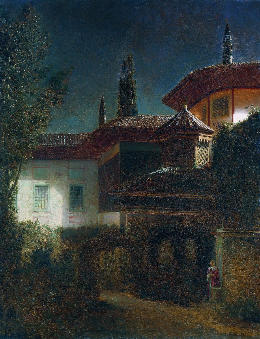Кондратенко. Ночь в Бахчисарае. 1886