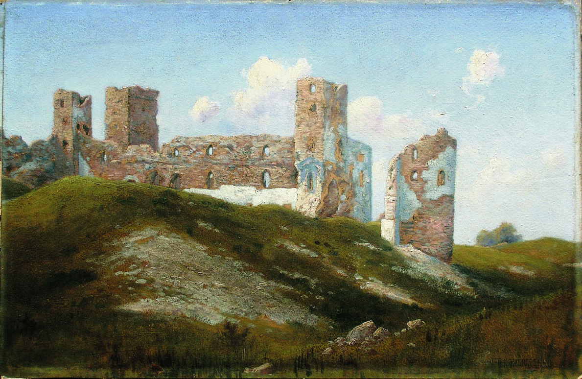 Кондратенко. Развалины. Старая крепость. 1890-е