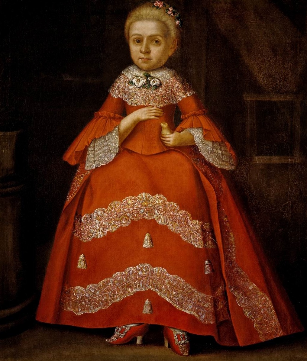 Березин. Портрет Е.Н.Тишининой в детстве. 1758