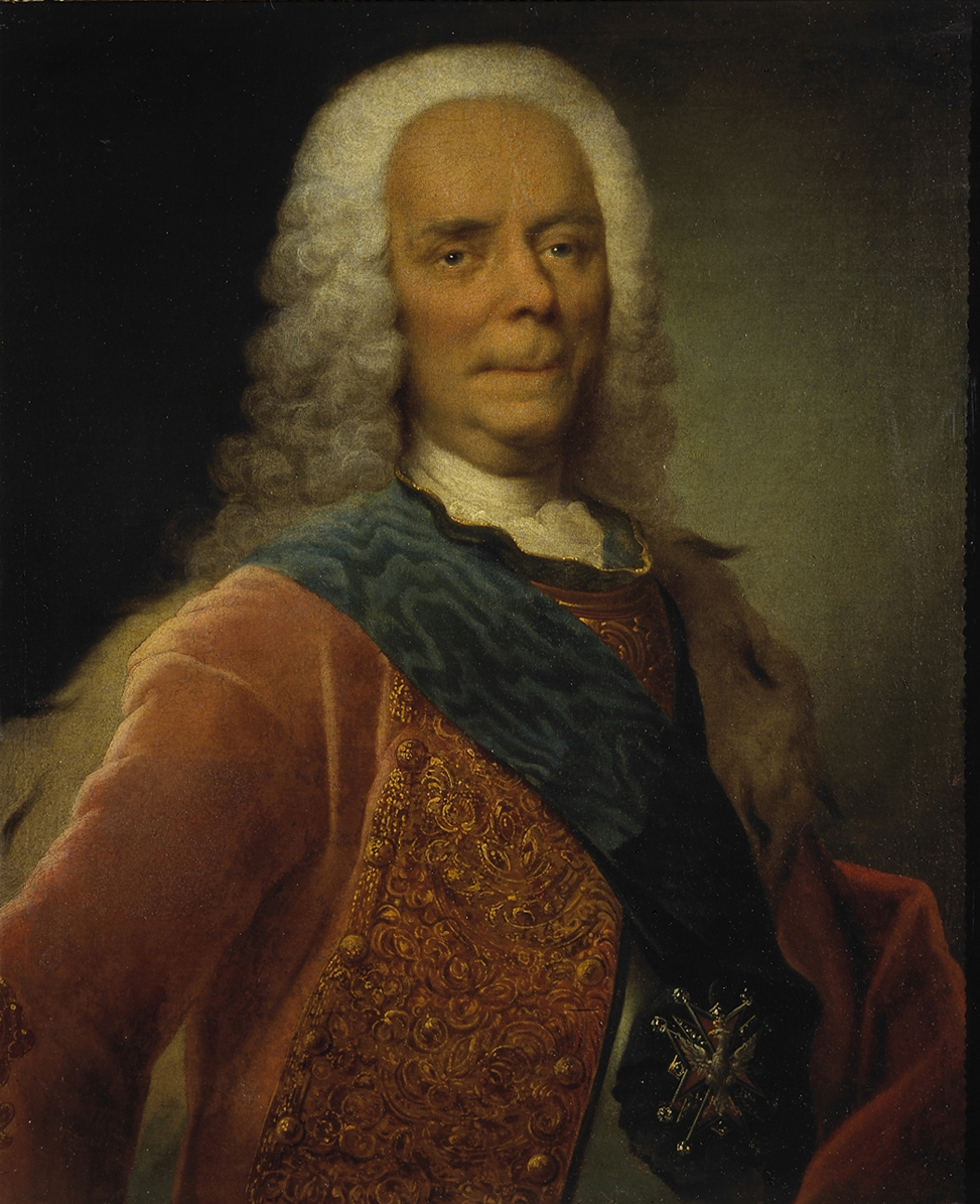 Гроот Г.-Х.. Портрет генерал-фельдмаршала князя В.В.Долгорукова. До 1746