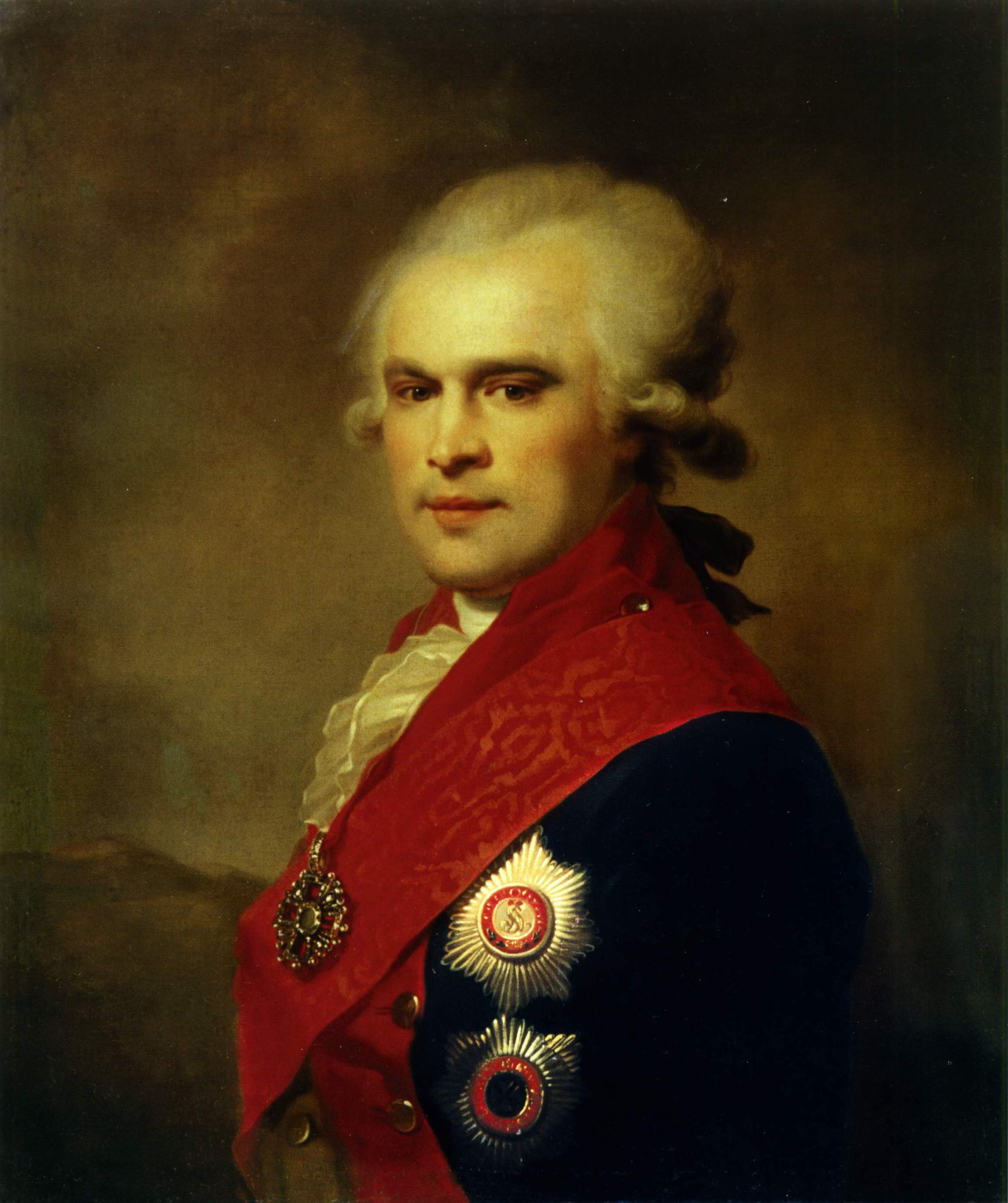 Лампи-старший. Портрет В.С. Попова. Не ранее 1792