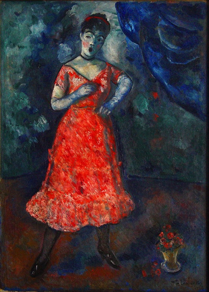 Синезубов. Певица. 1918