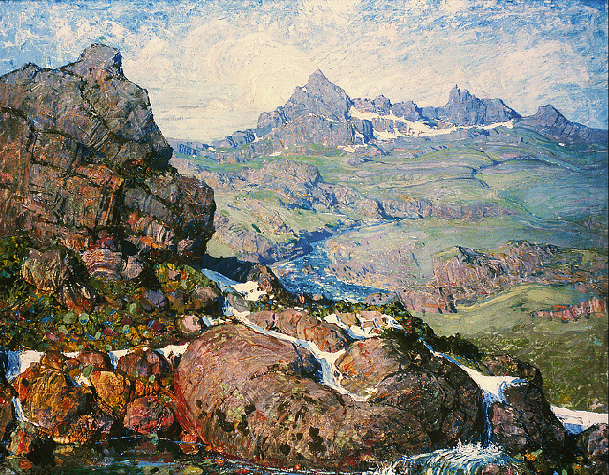 Никулин. Голубой Алтай (Алтайские белки). 1910