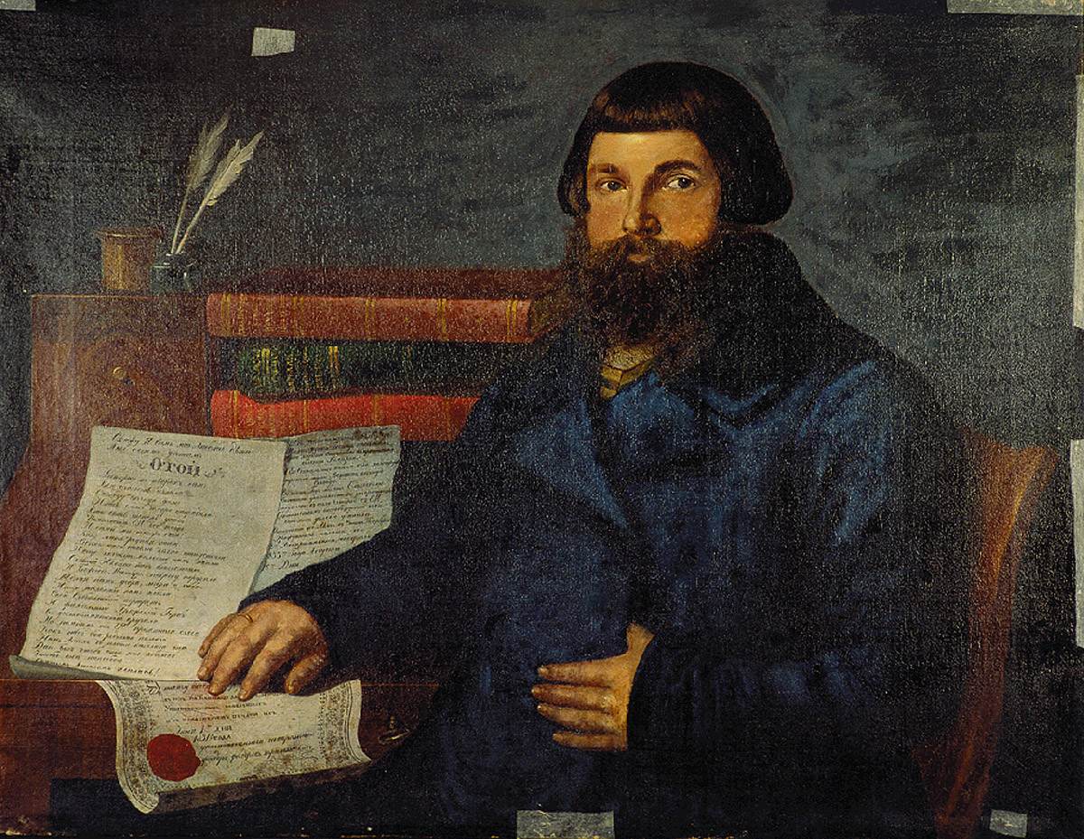 Баженов И.. Портрет Ф.Ф.Трапезникова. 1838