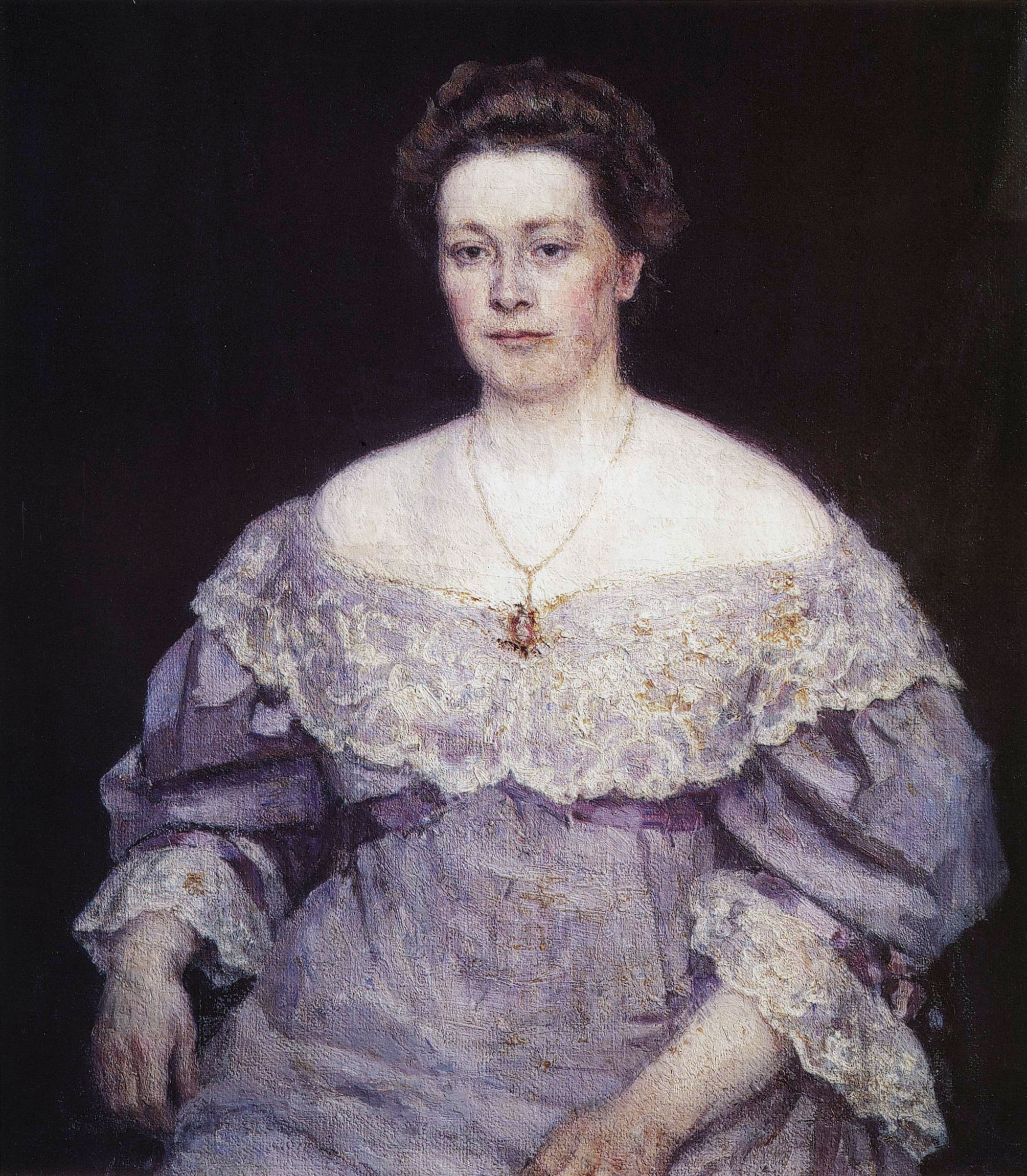 Суриков. Портрет А.П.Юргенсон. 1908