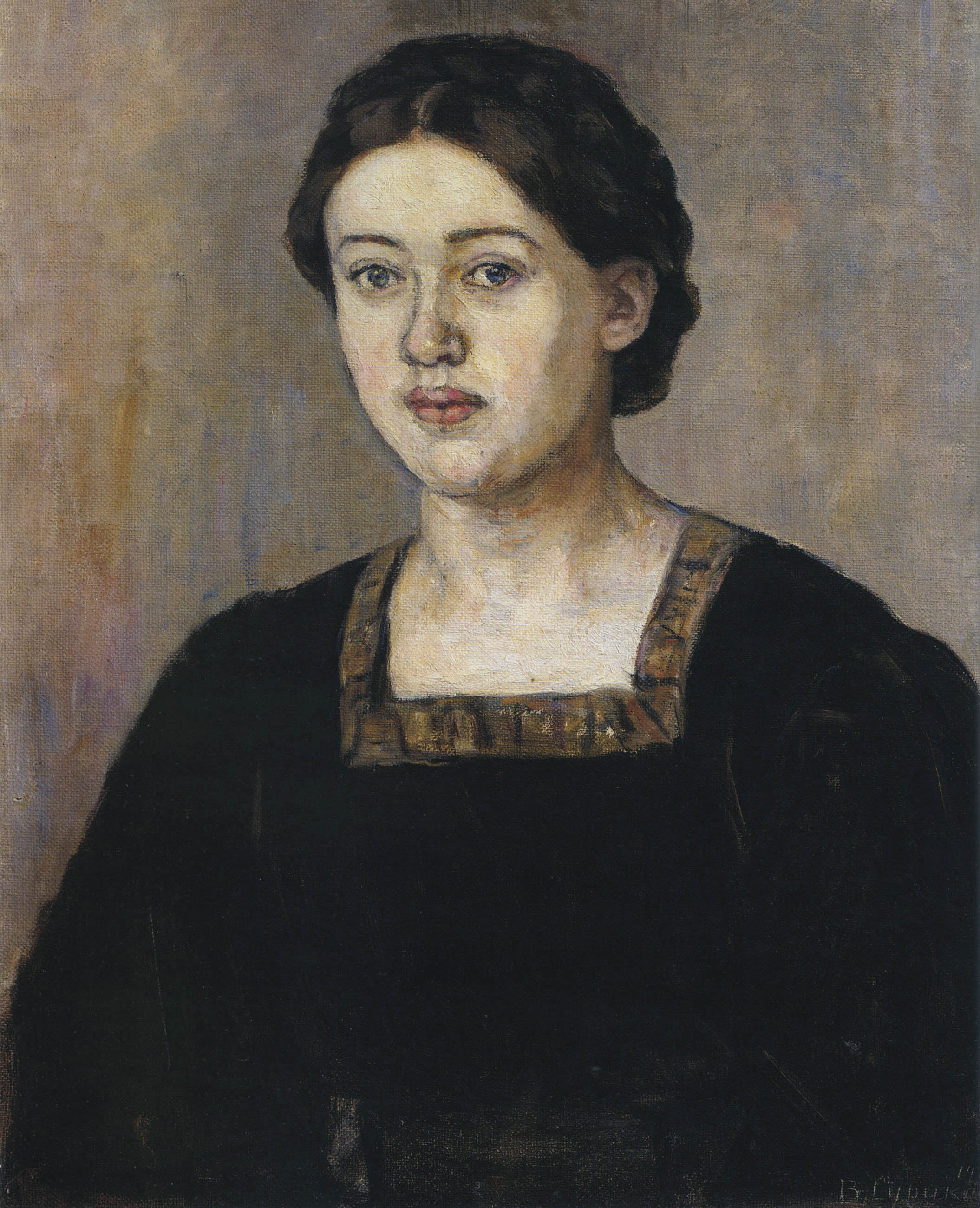 Суриков. Портрет А.А.Добринской. 1911