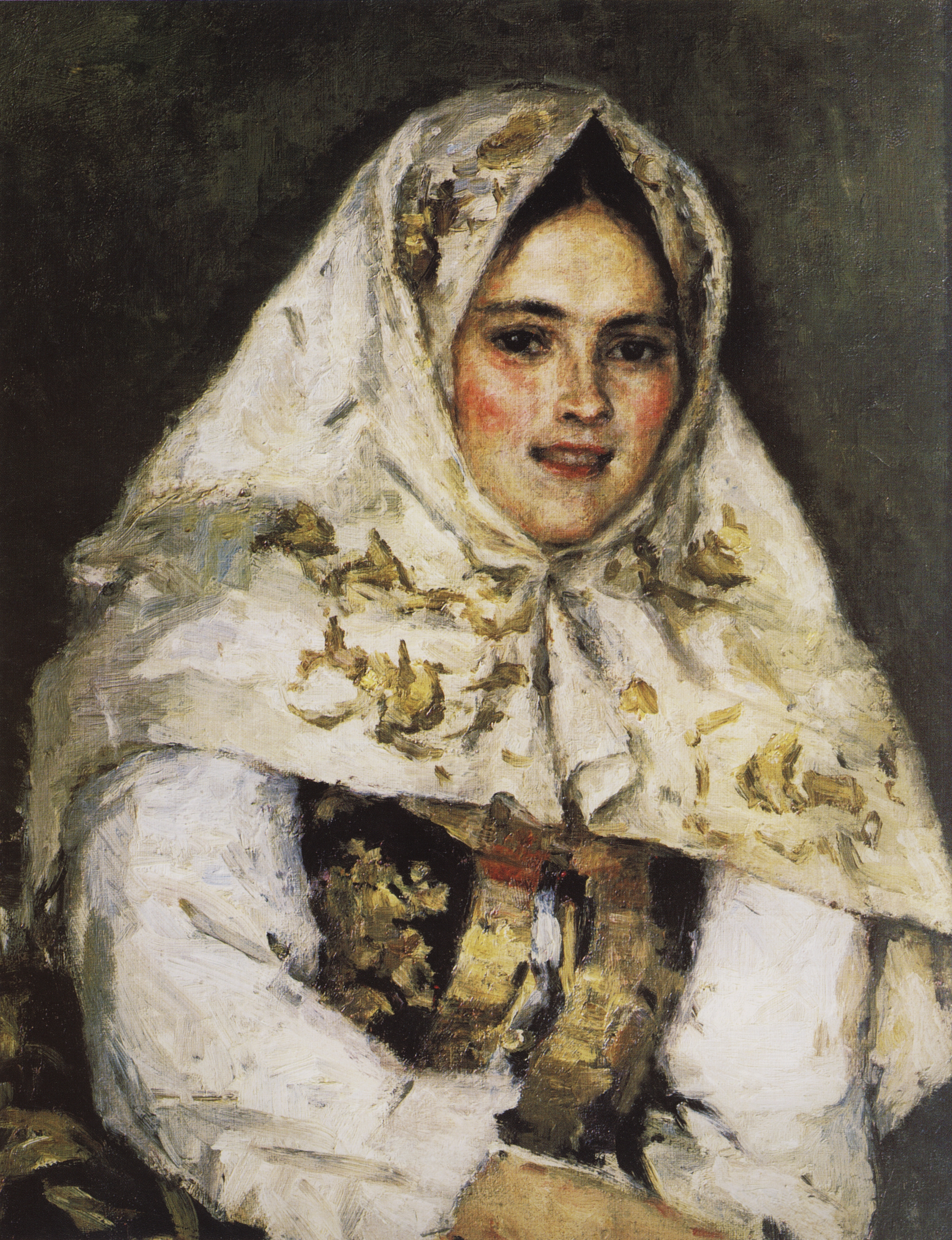 Суриков. Сибирская красавица. Портрет Е.А.Рачковской. 1891