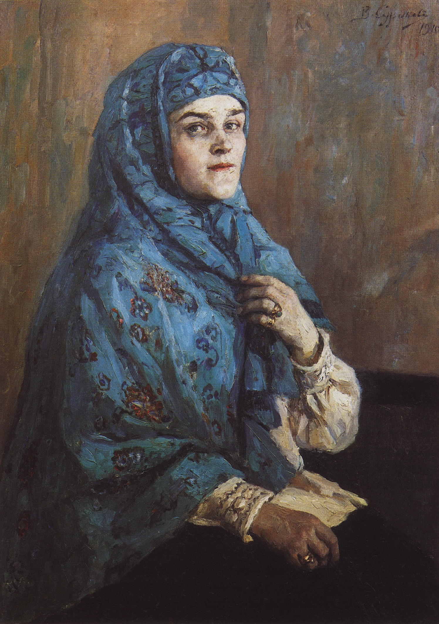 Суриков. Портрет княгини П.И.Щербатовой. 1910
