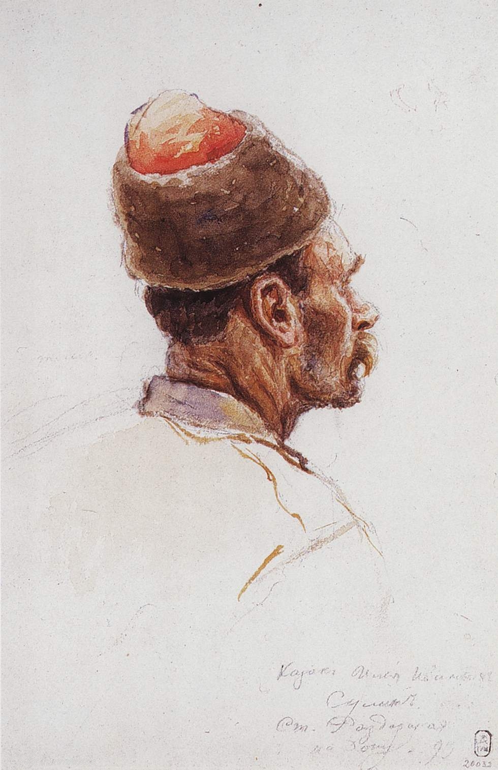 Суриков. Казак. 1893