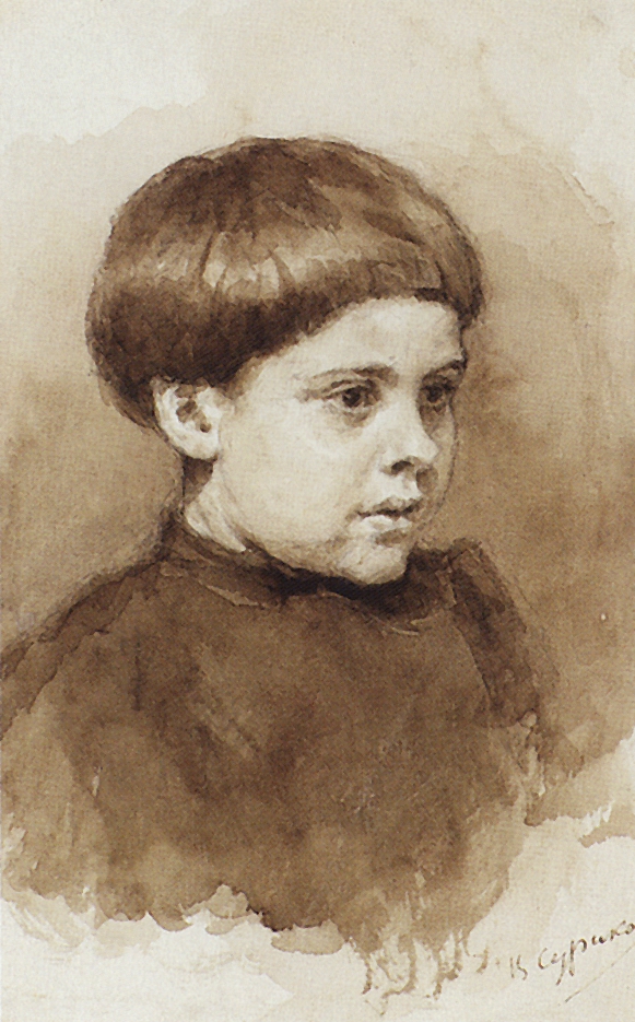 Суриков. Портрет О.В.Суриковой. 1880-е