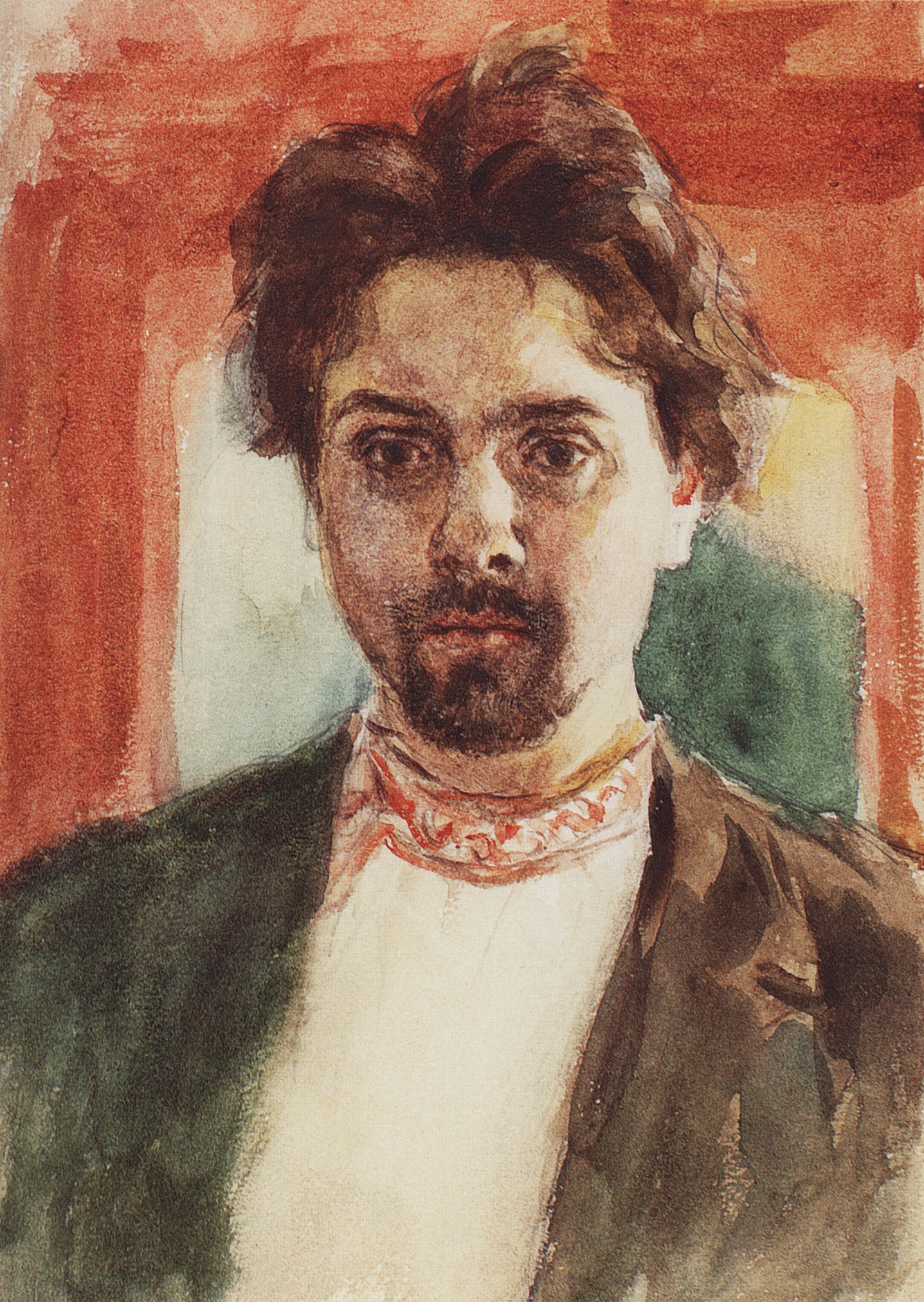 Суриков. Автопортрет. 1883-1884