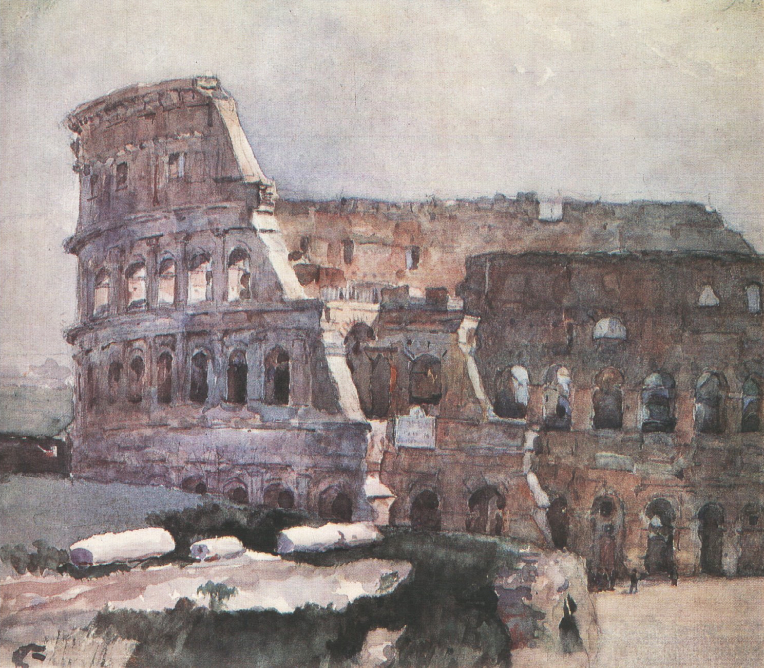 Суриков. Колизей. 1884