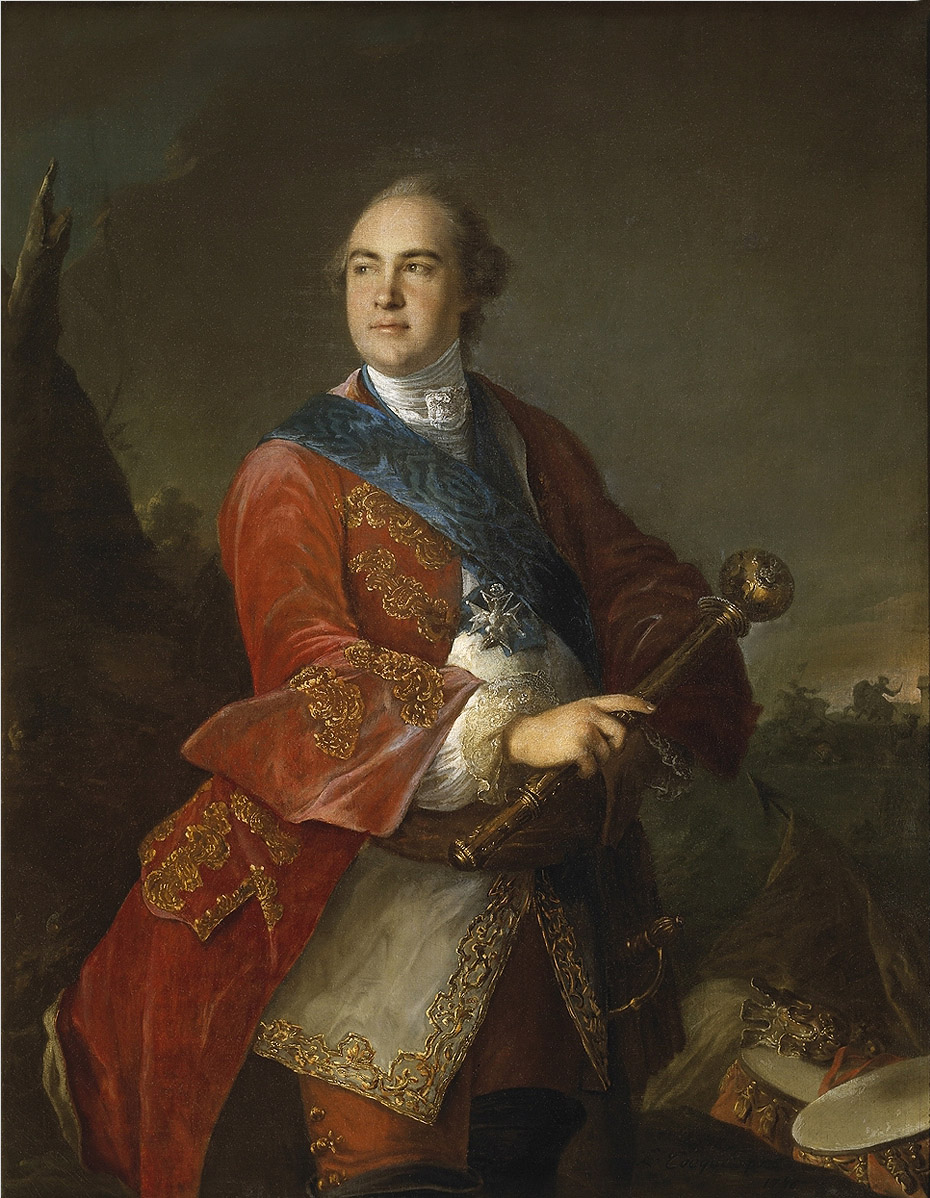 Токе. Портрет графа Кирилла Григорьевича Разумовского. 1758